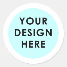 Fäst Runt Klistermärke