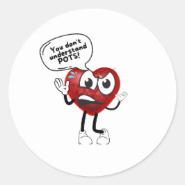 Fäst Runt Klistermärke