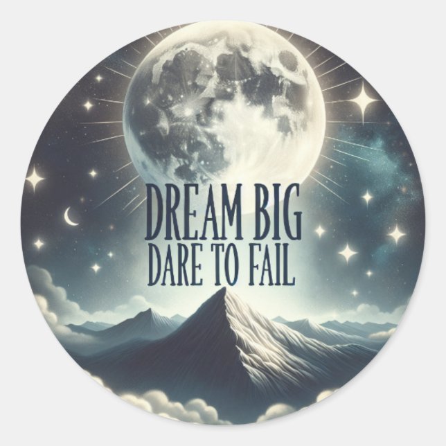 Fäst Runt Klistermärke (Framsida)