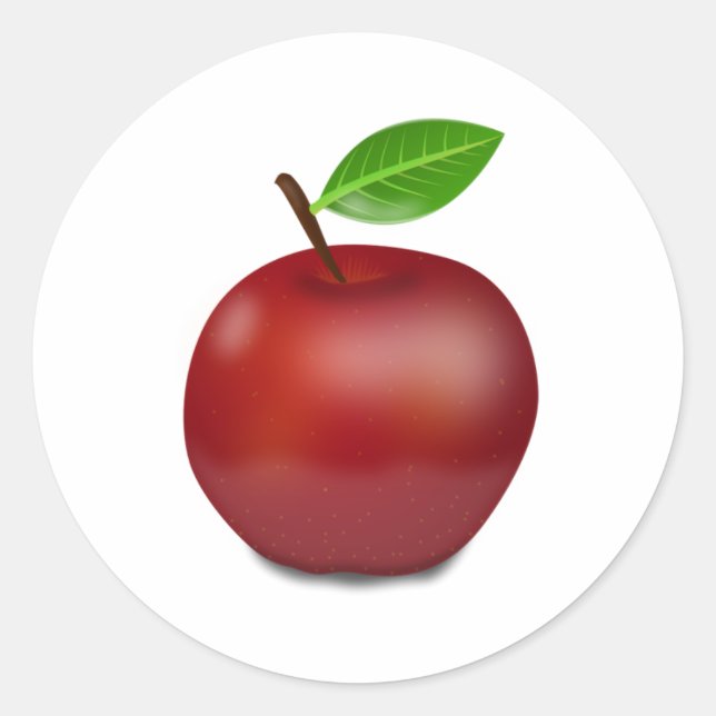 Fäst Runt Klistermärke (Framsida)