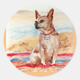 Fäst Runt Klistermärke