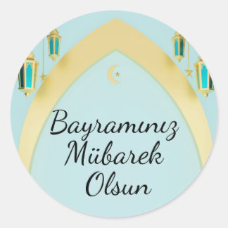 Fäst Runt Klistermärke