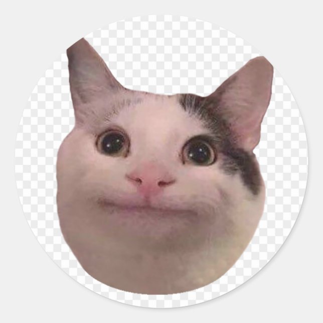 Fäst Runt Klistermärke (Framsida)