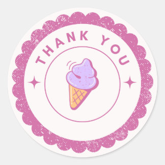 Fäst Runt Klistermärke