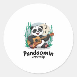 Fäst Runt Klistermärke