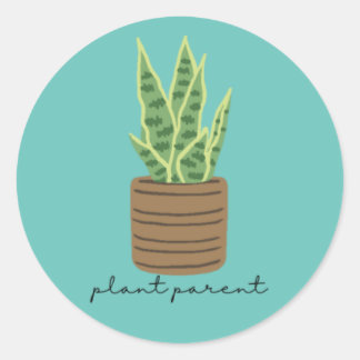 Fäst Runt Klistermärke