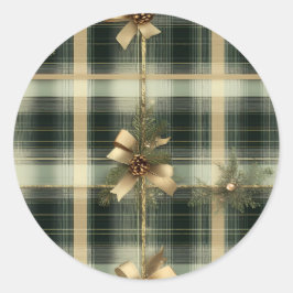 Fäst Runt Klistermärke