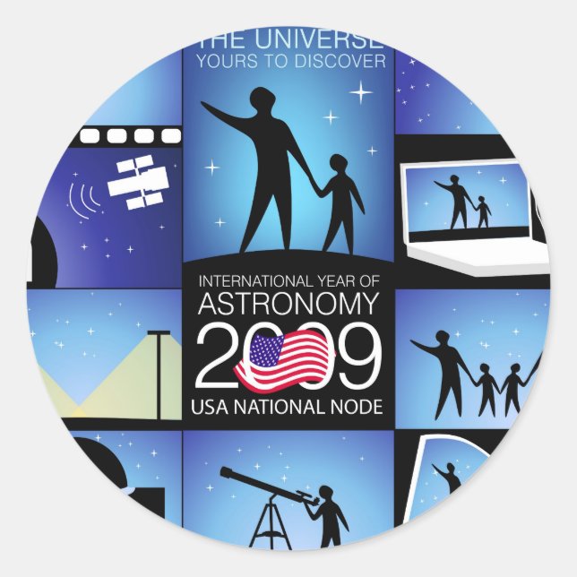 Fäst Runt Klistermärke (Framsida)