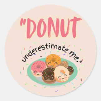 Fäst Runt Klistermärke