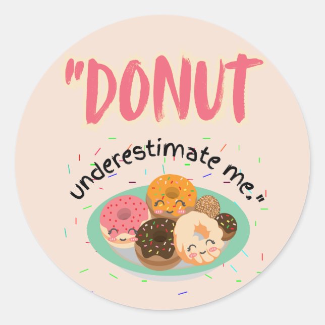 Fäst Runt Klistermärke (Framsida)