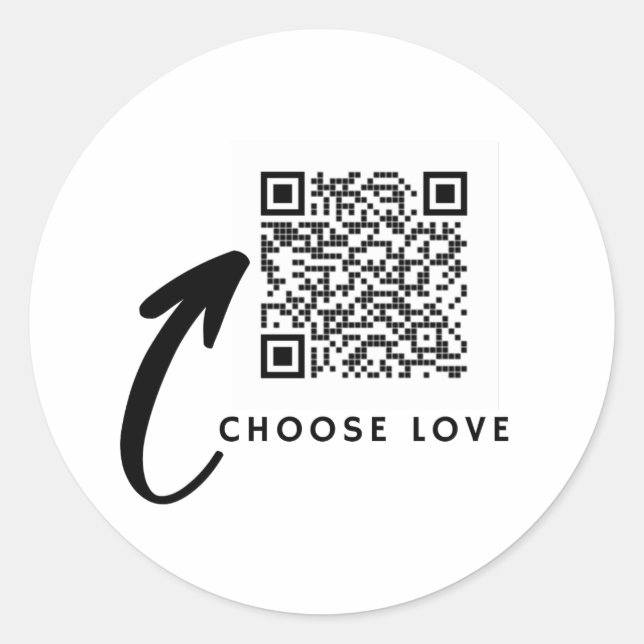 Fäst Runt Klistermärke (Framsida)