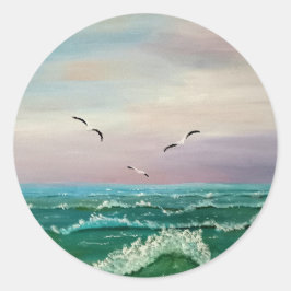 Fäst Runt Klistermärke