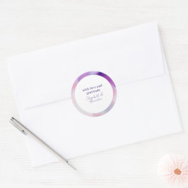 Fäst Runt Klistermärke