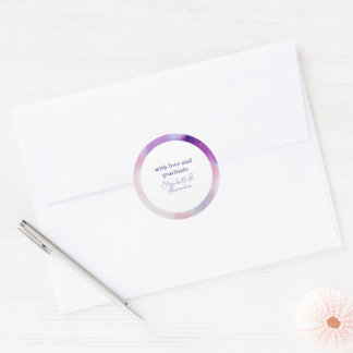 Fäst Runt Klistermärke