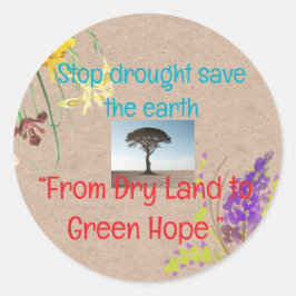 Fäst Runt Klistermärke