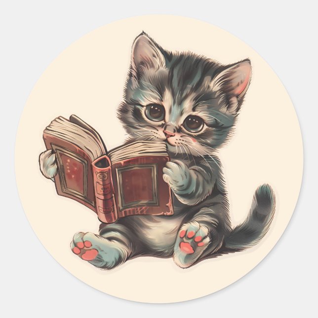 Fäst Runt Klistermärke (Framsida)