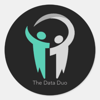 Fäst Runt Klistermärke