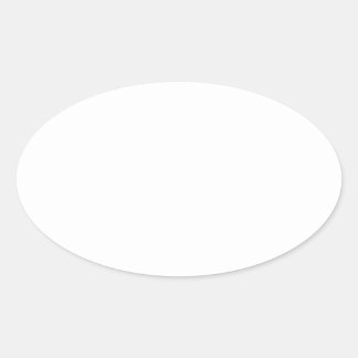 Fäst Skapa egen design Ovalt Klistermärke