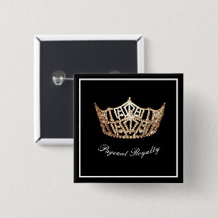 Fäst skönhetstävling-knapp knapp