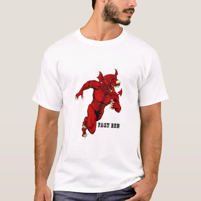 Fast springa t shirt (Framsida)