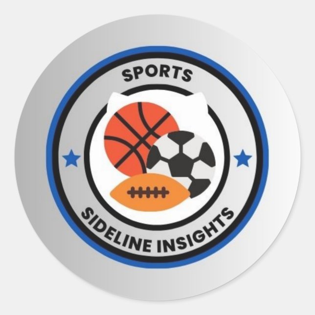 Fäst/stift Runt Klistermärke (Framsida)