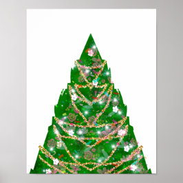 Fäst stjärnan på träd poster