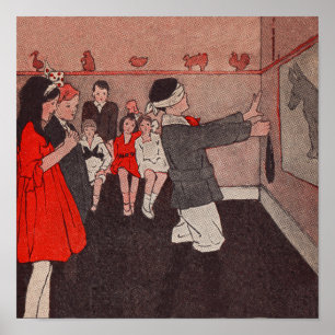 Fäst svan Donkey Poster