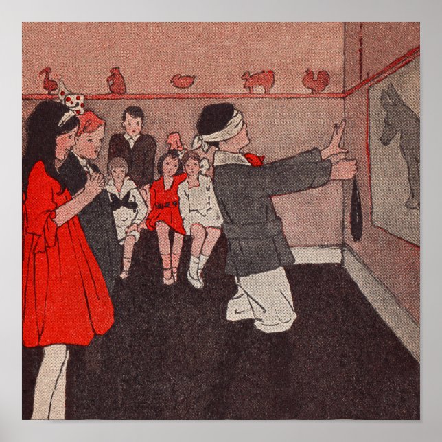 Fäst svan Donkey Poster (Framsidan)