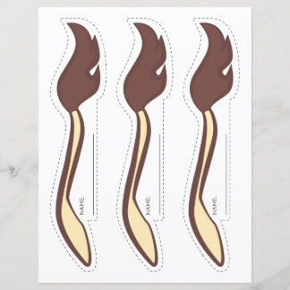 Fäst Svan på Giraffe-SVAN (8,5 x 11)