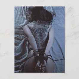 Fäst ● Tattoed B&W-fotovykort Vykort