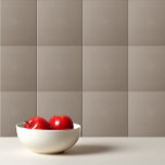 Fast taupdamm, dammig brun kakelplatta<br><div class="desc">Fast färg taupe-dammig brun design.</div>