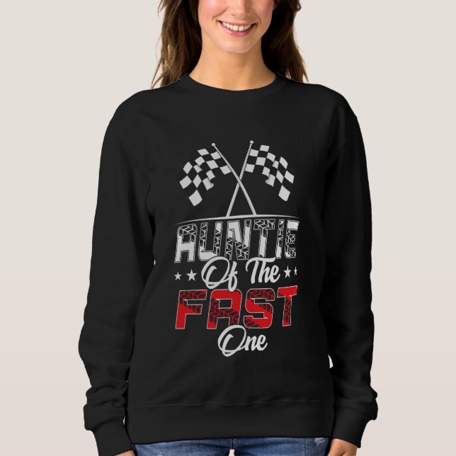Fast Tävla ett första födelsedag bil F T Shirt (Framsida)