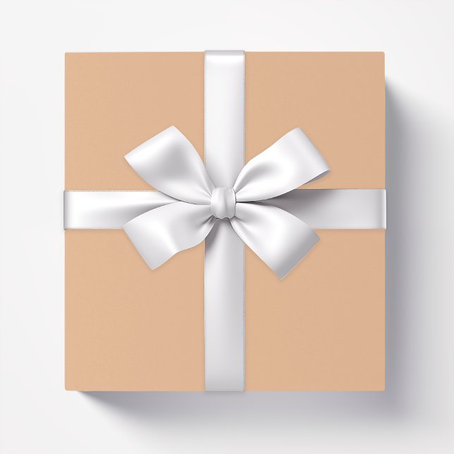 Fast te med mjölk beige presentpapper (Skapare uppladdad)