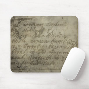 Fäst texturerad åldras parchment papper vit brun k musmatta