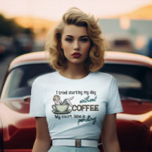 Fäst-up Girl Coffee Addict