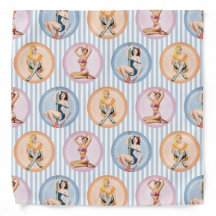 Fäst upp Dam - Pinup för omvärderingsmodeller