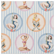 Fäst upp Dam - Pinup för omvärderingsmodeller
