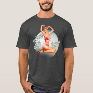 Fäst upp Flickbomber tar av sig tid nos art WW2 Re T Shirt