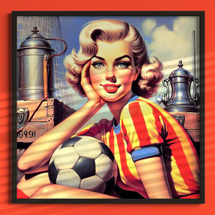 Fäst upp för Retro-ikonen Poster
