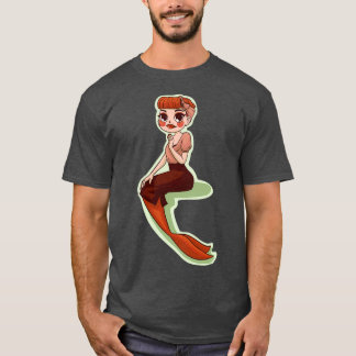 Fäst upp sjöjungfru 2 t shirt