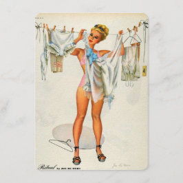 Fäst upp underordnad möhippa inbjudningar