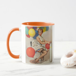 Fäst upp Vintagen Art Coffee Mugg