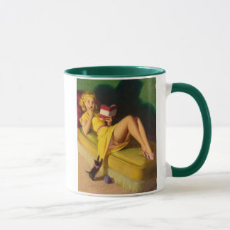Fäst upp Vintagen Art Coffee Mugg