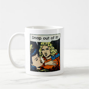 Fäst ut de blond Chef Vintage-Tecknaderna Kaffemugg