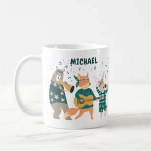 Fäst ut djuren kaffemugg