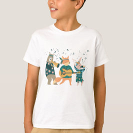 Fäst ut djuren t shirt