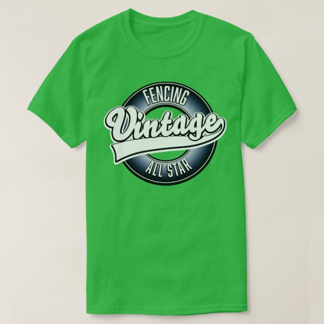 Fäst vintage alla stjärnor t shirt (Design framsida)