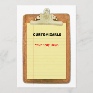 Fästa ihop stiger ombord, & papper skräddarsy inbjudningar