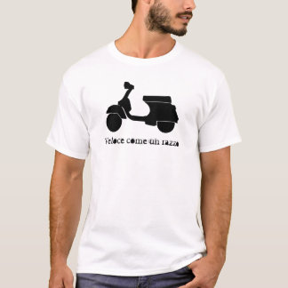 fasta likt en raketsparkcykel - någon tee shirt