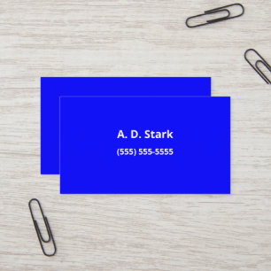 Fasta, ljusa, minimalistiska Affärskort Visitkort